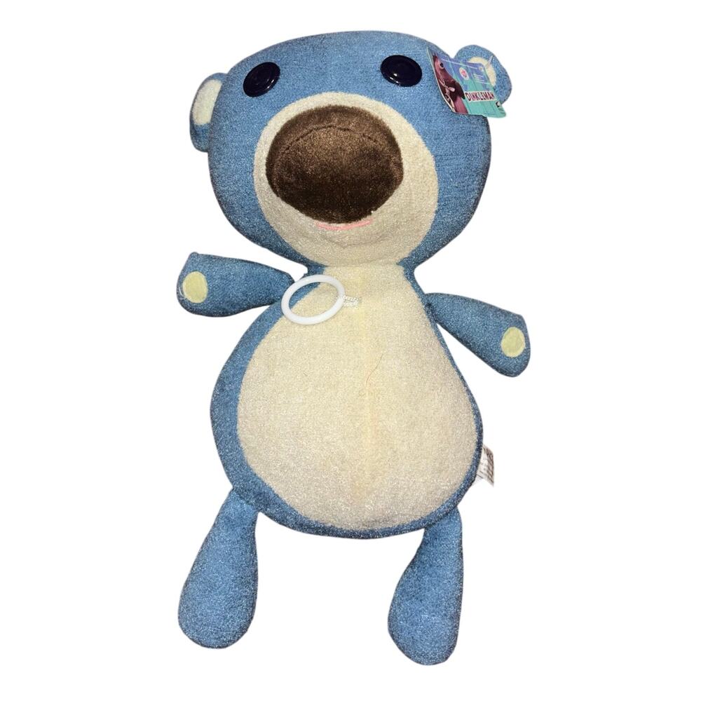 Vintage Nanco Open Season Dinkleman blue bear plush stuffed animal NWT